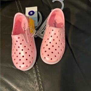 Cat & Jack Toddler Girls' Pink Closed Toe Jese Apparel Water Shoes Size 6 New